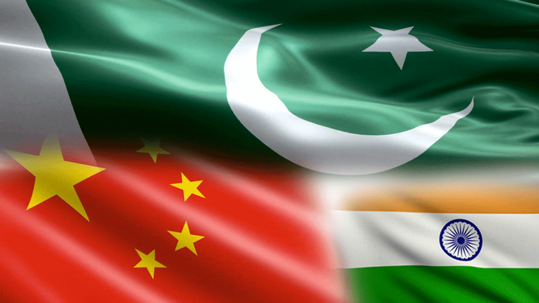 India, Pakistan, and China: Is it a Triangular Competition or Two Separate Dyads?