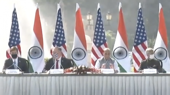 India-US Basic Exchange and Cooperation Agreement (BECA)