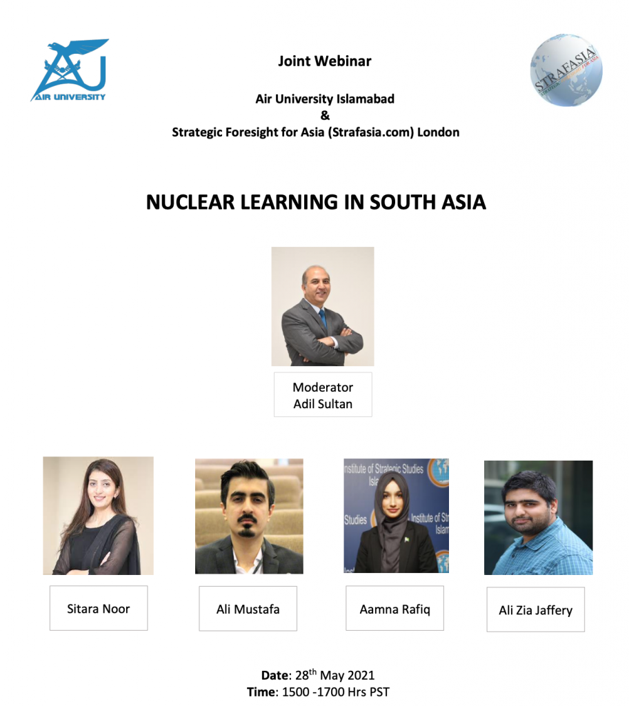 NUCLEAR LEARNING IN SOUTH ASIA