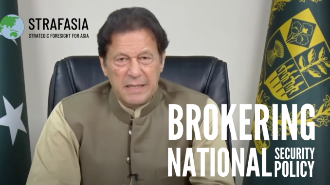 Brokering National Security Policy Pakistan