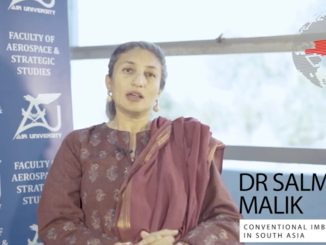 Conventional Imbalance in South Asia by Dr Salma Malik